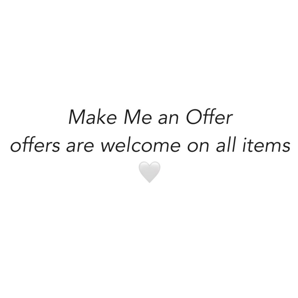 Make Me an Offer Text Listing
